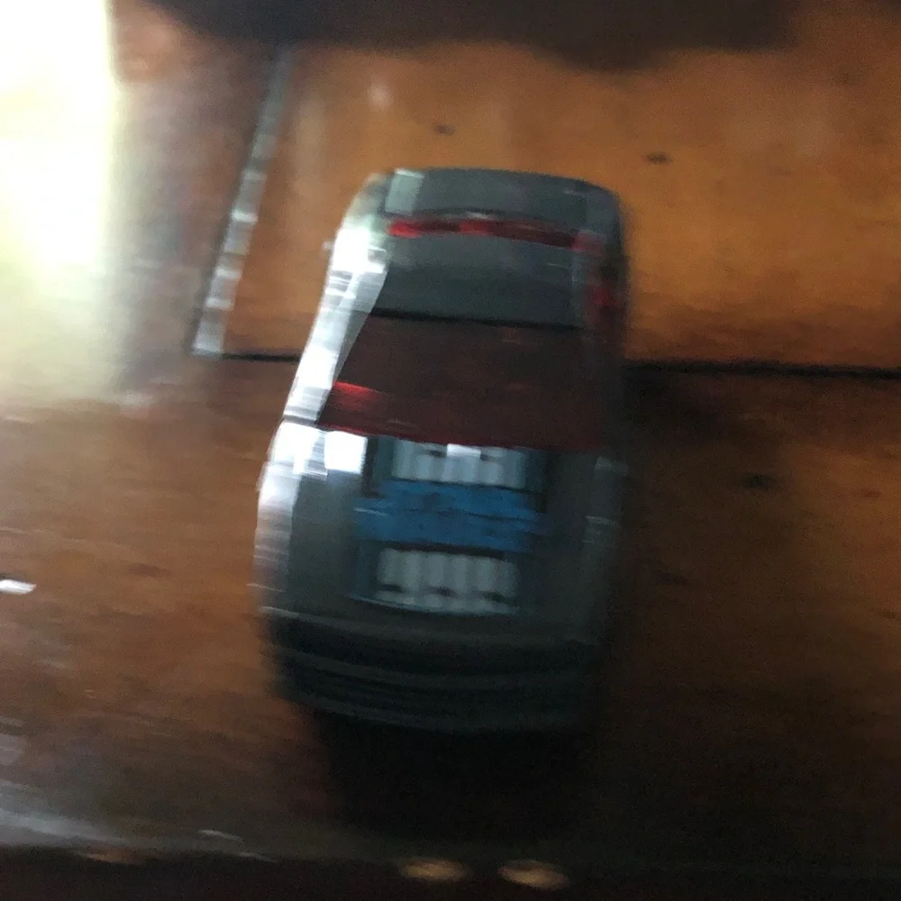 Star Wars Gray Die-Cast Toy Car with Red Windows